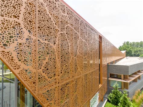 perforated metal sheet cladding|exterior perforated metal panels.